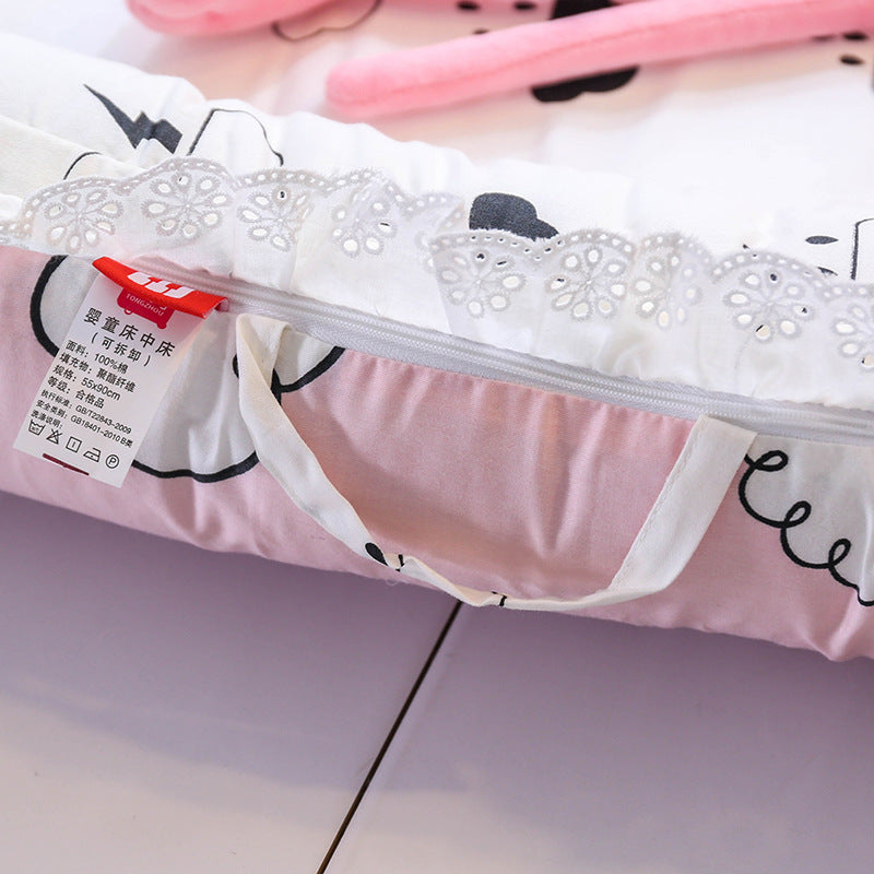 Fold able Travel Cotton baby bed