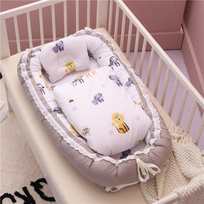 Fold able Travel Cotton baby bed