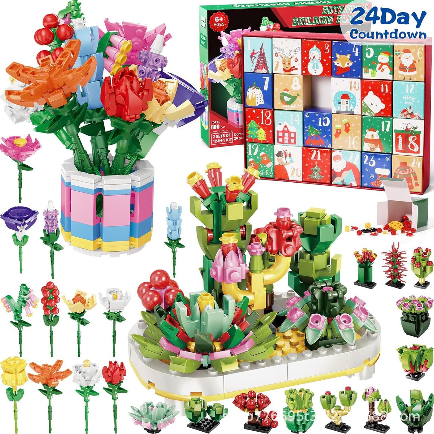 Flower Bouquet Advent Calendar