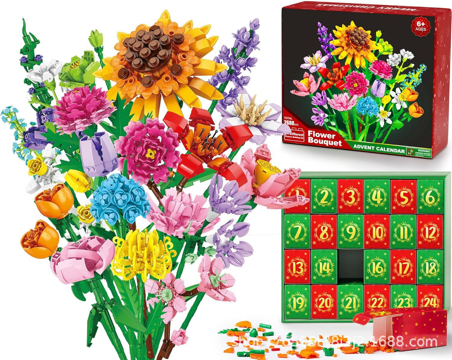 Flower Bouquet Advent Calendar