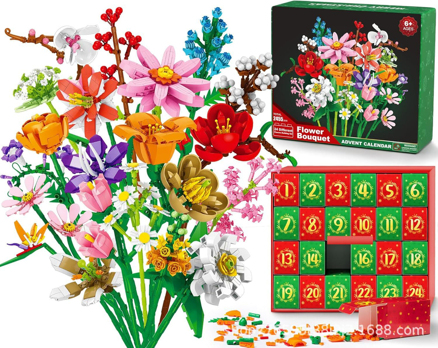 Flower Bouquet Advent Calendar