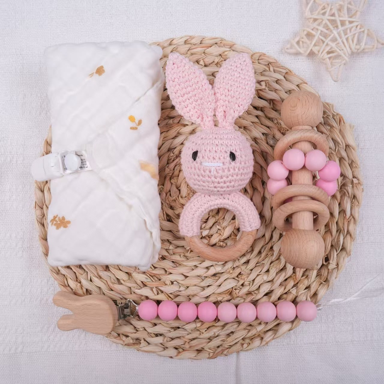 Hello World: Premium Handcrafted Baby Welcome Gift Set